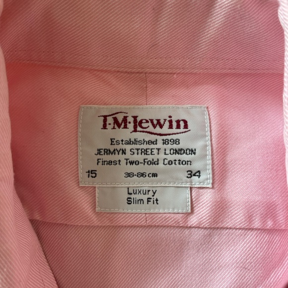 Pink T.M.Lewin Dress Shirt - Picture 3 of 4